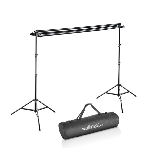 Walimex pro 3-fach Hintergrundsystem 145-290 cm