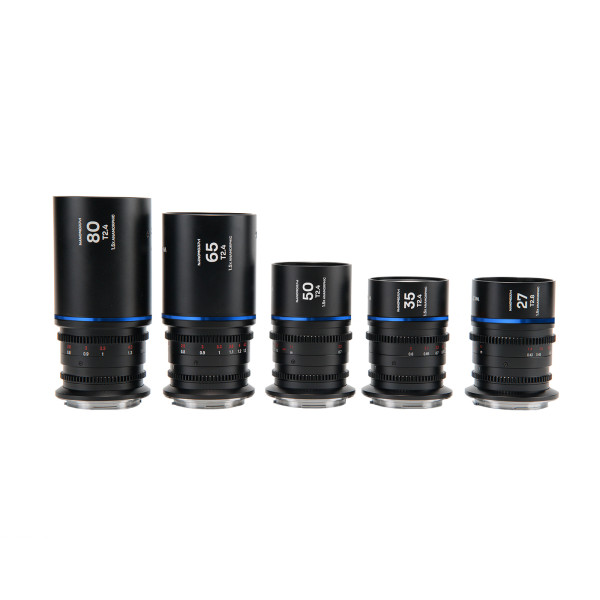 LAOWA Nanomorph S35 Prime 5er-Set blau Nikon Z