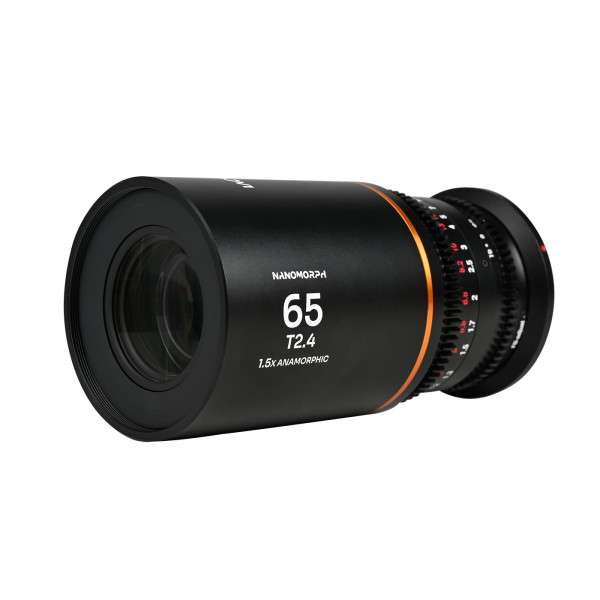 LAOWA Nanomorph 65mm T2.4 1.5X S35 orange Canon RF