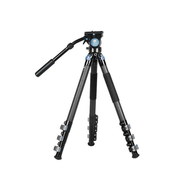 SIRUI L-324F + VH-10 Landschaft Dreibeinstativ Carbon mit Videoneiger