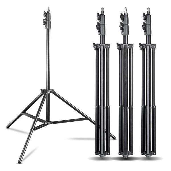 Walimex pro FT-8051 Lampenstativ 260 cm 4er-Set