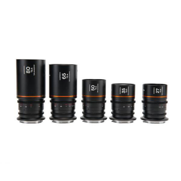 LAOWA Nanomorph S35 Prime 5er-Set orange Nikon Z