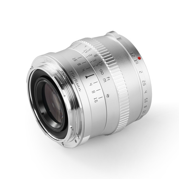 TTARTISAN 50mm f/1,2 für L-Mount, silber