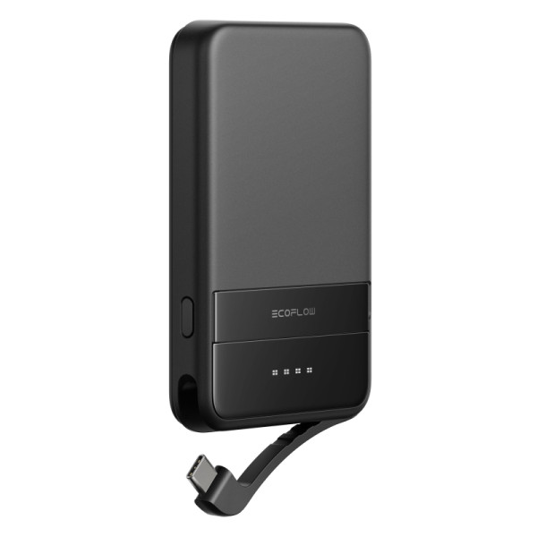 EcoFlow Rapid 5000 magnetische Powerbank in Schwarz (5.000 mAh)