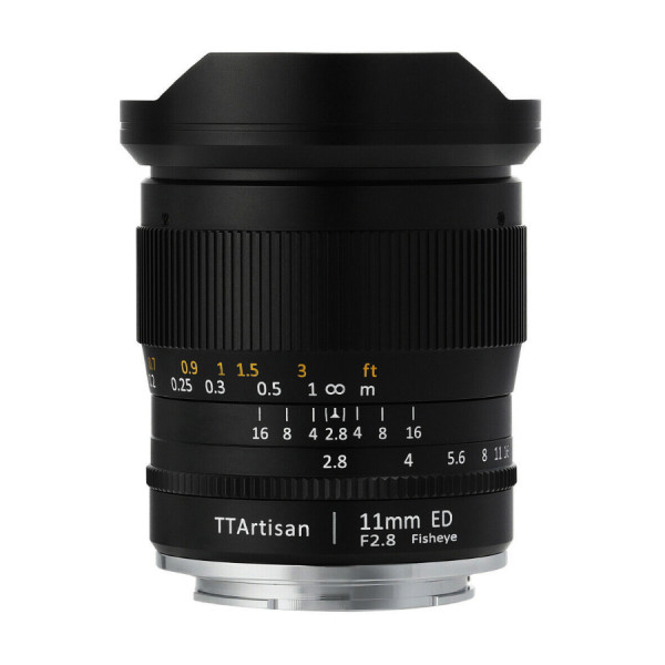 TTARTISAN 11mm f/2,8 Fisheye für Sony E Vollformat