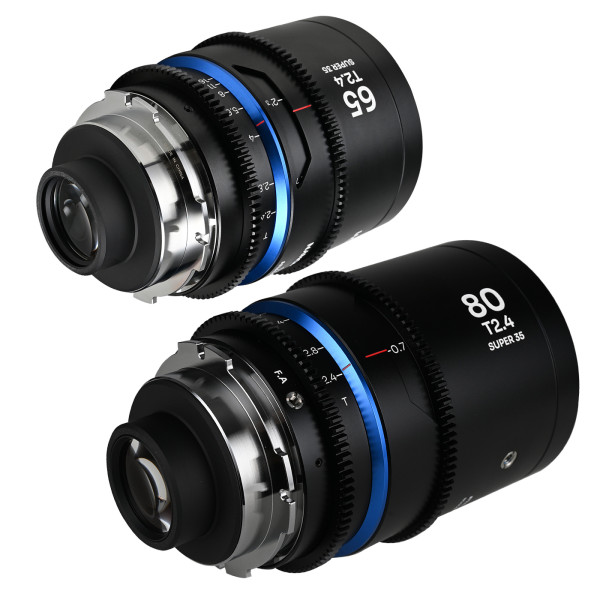 LAOWA Nanomorph S35 Prime 2er-Set blau Arri PL