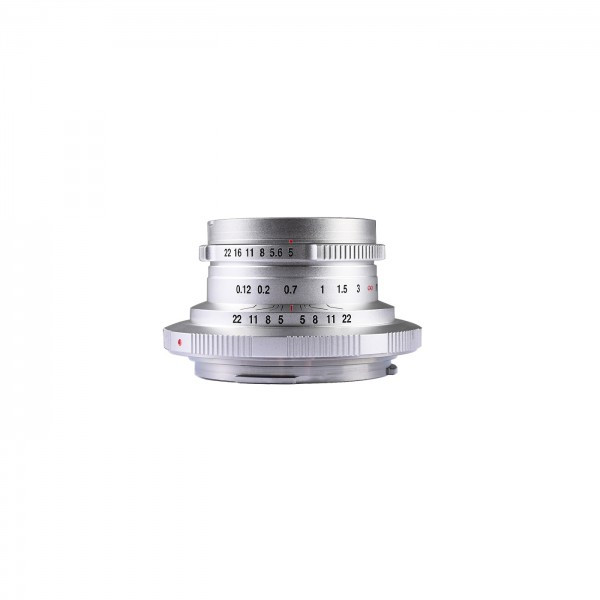 LAOWA 15mm f/5 Cookie FF für Canon RF silber