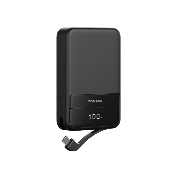 EcoFlow Rapid 10000 magnetische Powerbank in Schwarz (10.000 mAh)