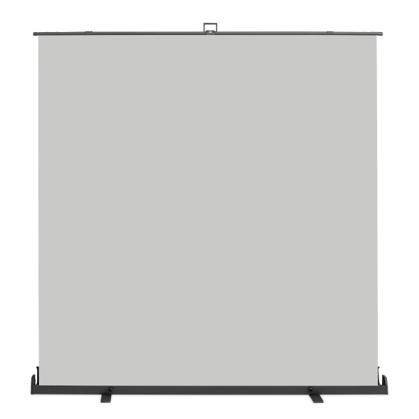 Walimex pro Roll-up Hintergrund grau 210 x 220 cm