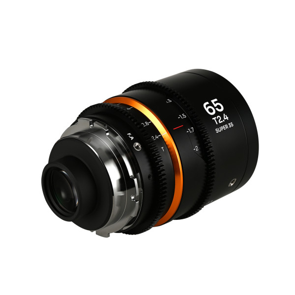 LAOWA Nanomorph 65mm T2.4 1.5X S35 orange Arri PL