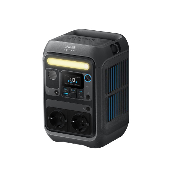 Anker SOLIX C300X PowerStation 288Wh / 600W + 100 Watt Solarmodul PS100 * Spring Sale *