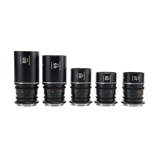 LAOWA Nanomorph S35 Prime 5er-Set silber Nikon Z