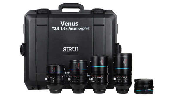 SIRUI Venus Fünf Objektiv Kit T2.9 1,6x mit Tragekoffer und Lens-Adapter für L-Mount