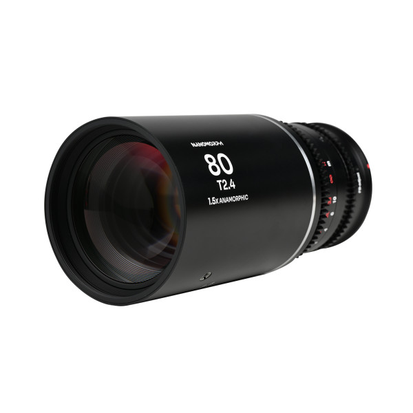 LAOWA Nanomorph 80mm T2.4 1.5X S35 silber MFT