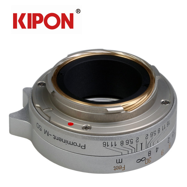 Kipon Objektivadapter für Leica M auf Voigtlander Prominent