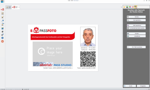 E-Passfoto Modul (Einzelplatz Lizenz oder E-Passbild Upgrade SPS Lizenz)