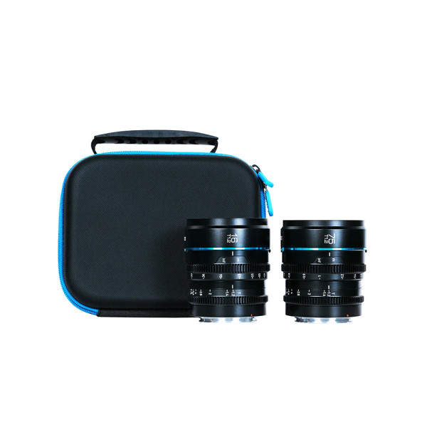 SIRUI Night Walker T1.2 Super35 Frame Cine Lens Series - 2 Objektive-Set, Black