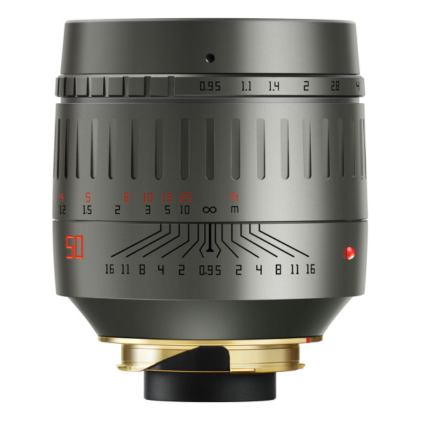 TTARTISAN M 50mm f/0,95 für Leica M, titangrau