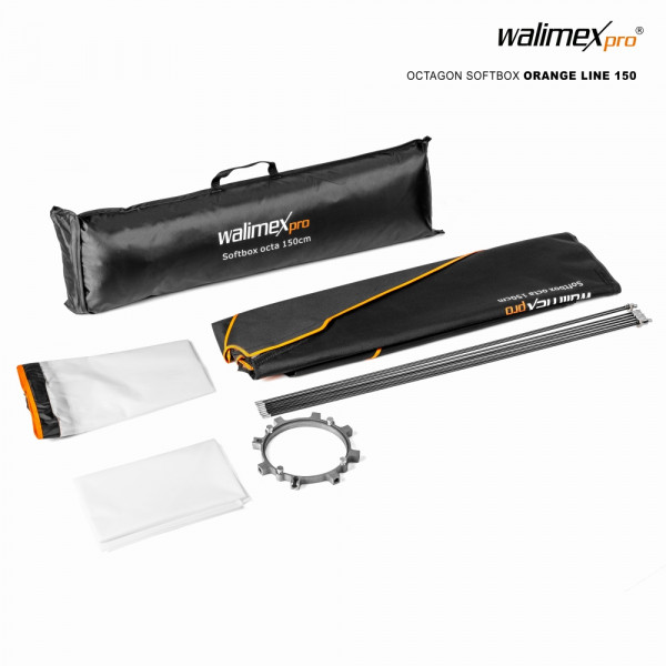 Walimex pro Octagon Softbox Orange Line 150