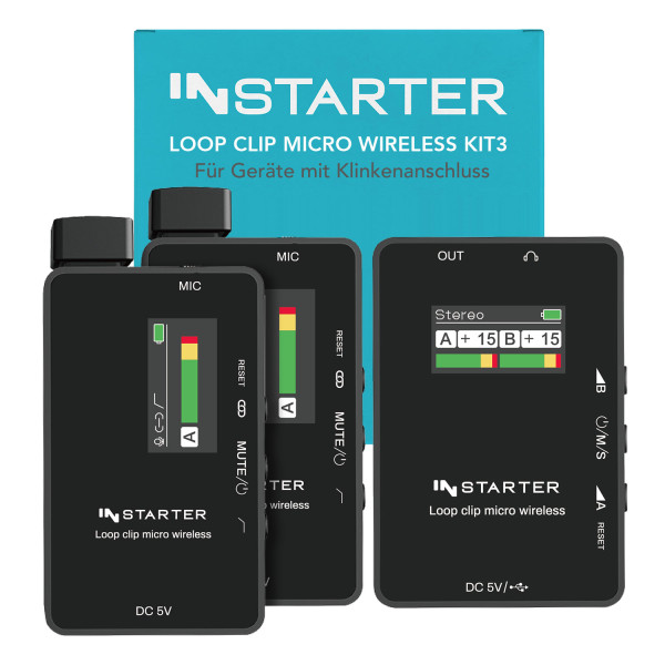 Instarter Loop Clip Micro Wireless Kit3 – 3.5