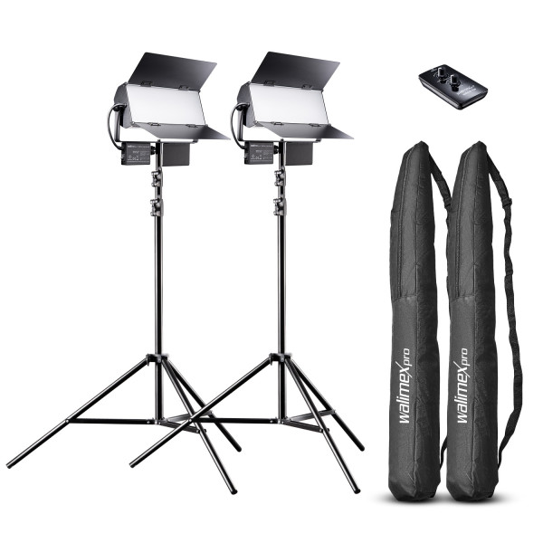 Walimex pro LED Sirius 160 Daylight Set2 FB+2,6m