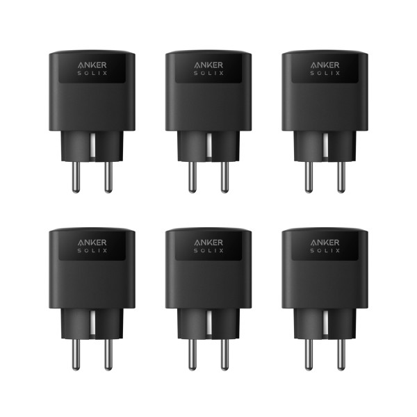 Anker SOLIX Smart Plug - Intelligenter Stecker - 6er Set