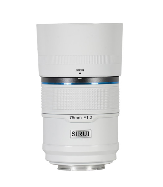 SIRUI Sniper 75mm F1.2 APS-C Autofokus Objektiv (weiß, E-Mount)