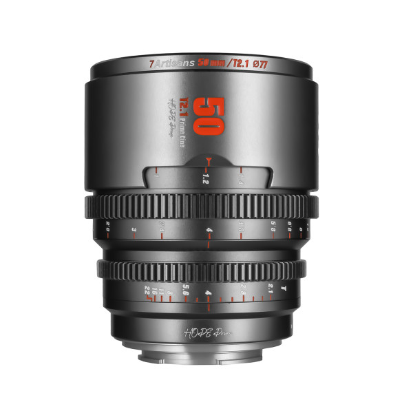 7Artisans Hope 50mm T2.1 schwarz f. Canon RF (S35)