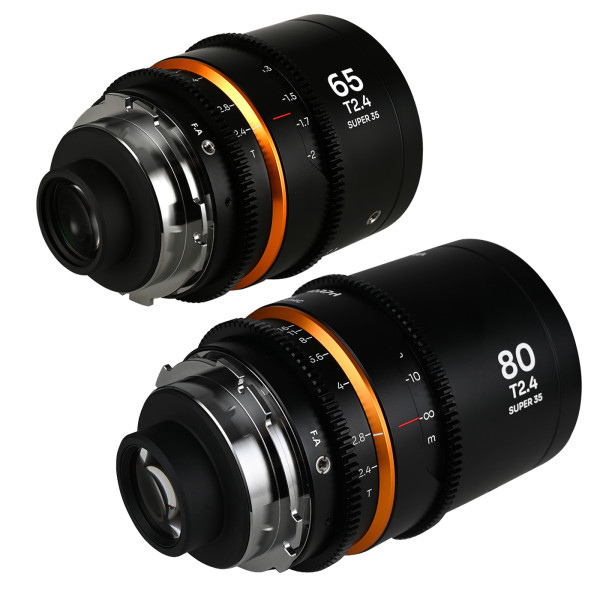 LAOWA Nanomorph S35 Prime 2er-Set orange Arri PL